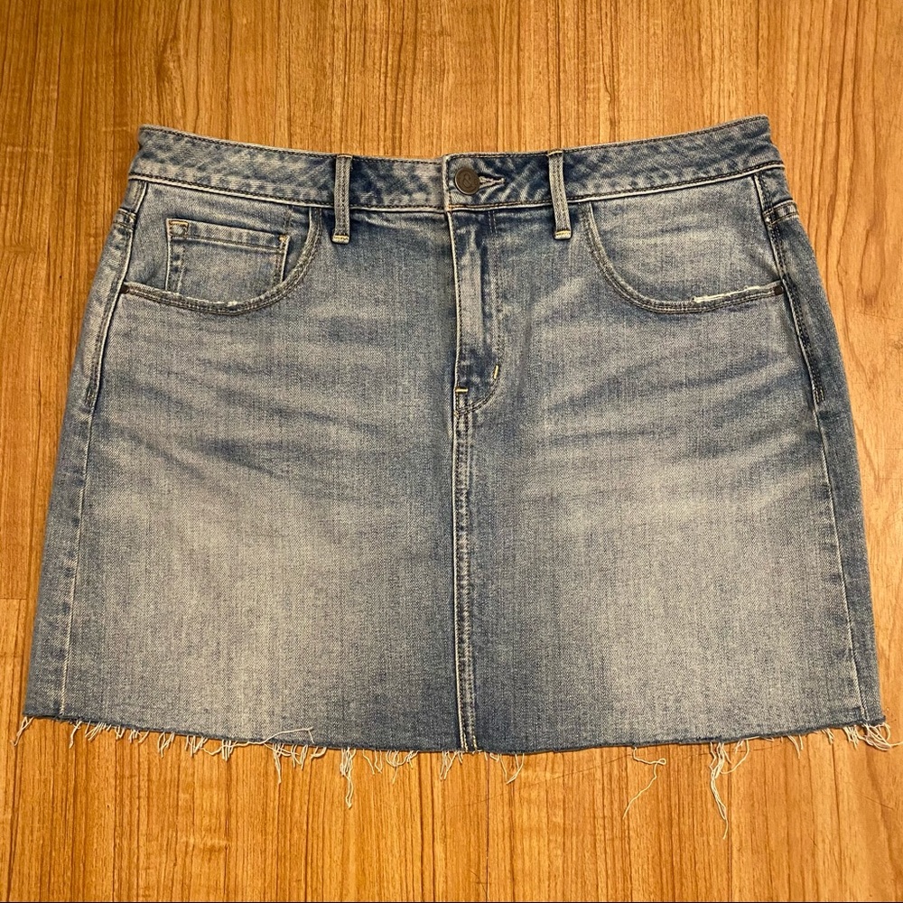 Treasure & Bond Denim Mini Skirt Sz 30